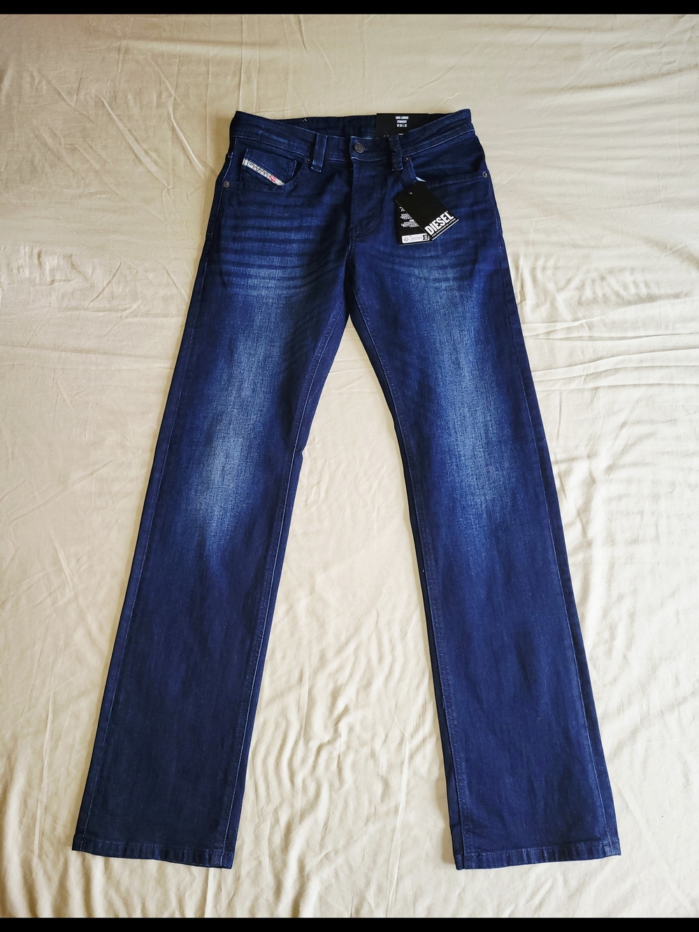 DIESEL Jeans Men's Size 29 x 32 1985 Larkee RB067 Straight Dark Blue NWT